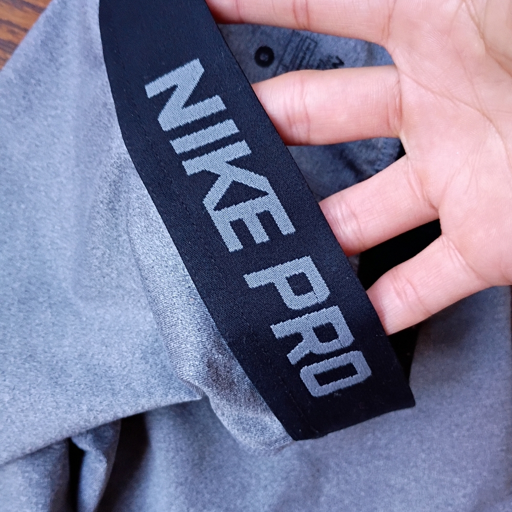 Nike Pro Womens Grey Leggings Small - Picture 11 of 11